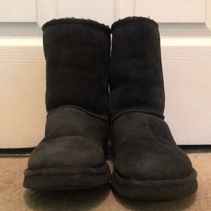 Women’s black UGG boots